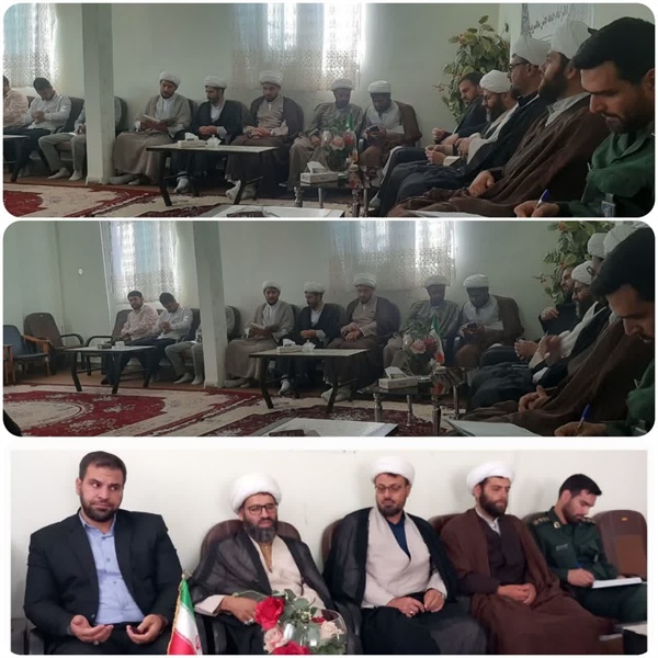 جلسه ماهانه روحانیون و مجمع مربیان صالحین بخش سجاسرود برگزار گردید