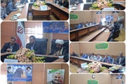 جلسه شورای آموزش و پرورش منطقه سجاسرود با حضور امام جمعه محترم...