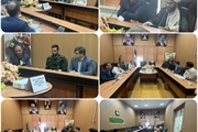 جلسه هماهنگی و برنامه ریزی در خصوص مراسمات دهه ولایت و امامت بخش...