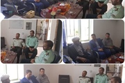 دیدار بخشدار محترم با فرمانده کلانتری 12 سهرورد