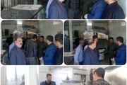 بازدید بخشدار محترم از نانوایی های دهستان چوزوک