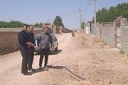 بازدید بخشدار محترم از روستای چنگور
