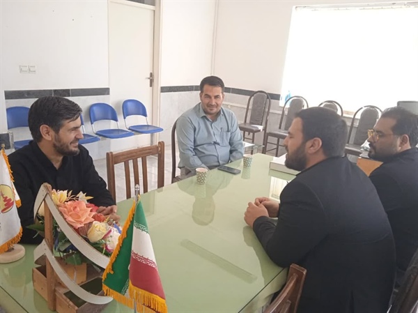 بازدید بخشدار محترم از اداره برق شهر سجاس