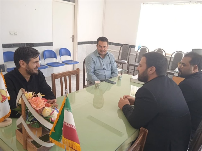 بازدید بخشدار محترم از اداره برق شهر سجاس