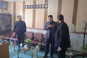 بازدید بخشدار محترم از اداره آموزش و پرورش شهر سجاس