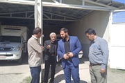 بازدید بخشدار محترم از مرکز فوریتهای پزشکی بخش سجاسرود