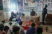 مراسم یادواره شهدای دانش آموز در روستای بولاماجی برگزار گردید