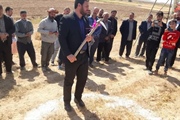 مراسم کلنگ زنی احداث شرکت دامداران