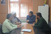 جلسه بررسی مسائل انتظامی و امنیتی بخش سجاسرود برگزار شد