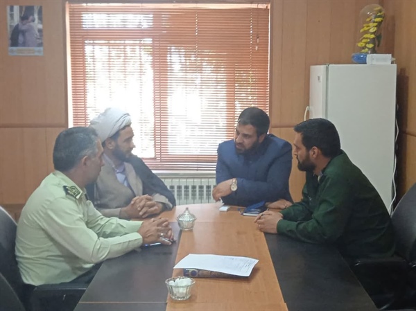 جلسه بررسی مسائل انتظامی و امنیتی بخش سجاسرود برگزار شد