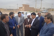 بازدید از پروژه در حال احداث استخر شهر سجاس