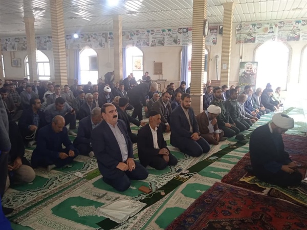 نماز جمعه بخش سجاسرود برگزار شد
