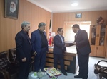 تودیع و معارفه رئیس بانک ملی شعبه سجاس برگزار شد