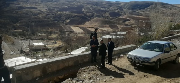بازدید بخشدار محترم از روستای گوران