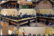 جلسه شورای اداری شهرستان خدابنده به ریاست مهندس تاراسی فرماندار...