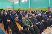 مراسم گرامیداشت دهه فجر انقلاب اسلامی در کارخانه سیمان زنجان...