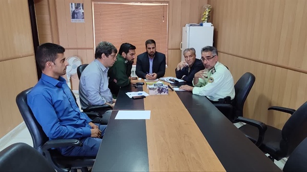 جلسه هماهنگی مراسمات اربعین حسینی بخش سجاسرود برگزار شد