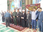 مراسم تجلیل از آزادگان سرافراز بخش سجاسرود در مصلی نماز جمعه شهر سجاس