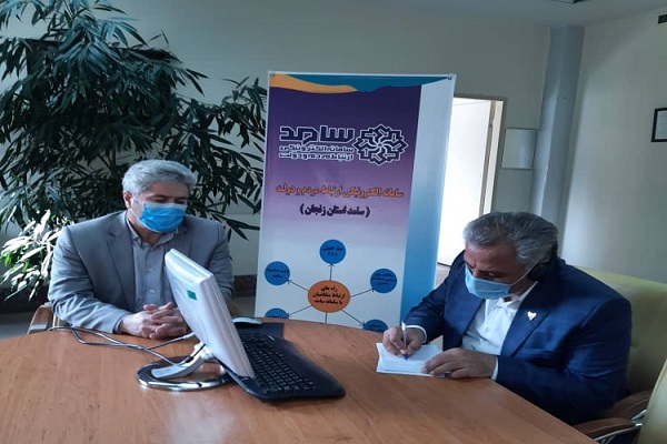 پاسخگویی مدیر امور شعب بانک ملت استان، رئیس دانشگاه پیام نور زنجان و مدیر کل راه آهن شمالغرب به درخواست ها و شکایات مطرح شده از سوی مردم در تماس با تلفن 111 سامد