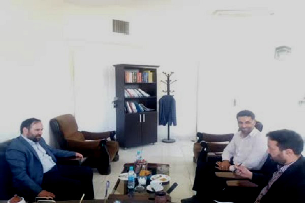 دیدارمدیرکل بازرسی مدیریت عملکردوامورحقوقی استانداری بافرماندار ابهر