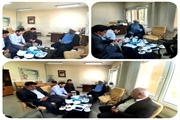 نشست مدیر کل بازرسی، نظارت و ارزیابی عملکرد نهاد ریاست جمهوری با...