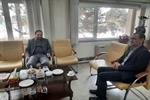 دیدار معاون اقتصادی استاندار با مدیر کل دفتر مدیریت عملکرد، بازرسی و امور حقوقی استانداری