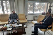 دیدار معاون اقتصادی استاندار با مدیر کل دفتر مدیریت عملکرد، بازرسی...
