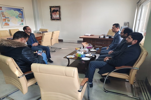 دیدار مدیر عامل آبفا با مدیر کل دفتر مدیریت عملکرد، بازرسی و امور حقوقی استانداری