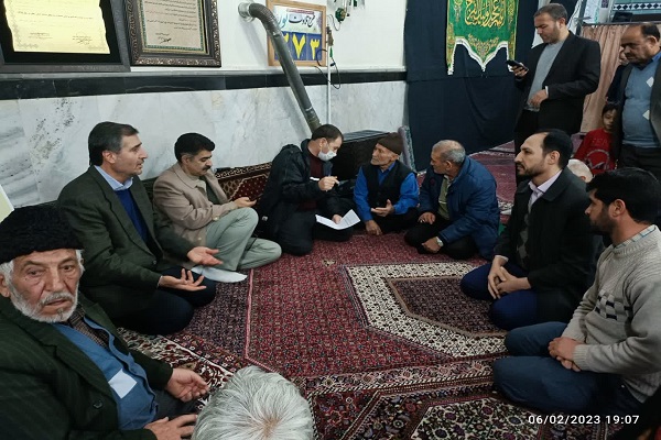 دیدارمردمی مدیران دستگاههای اجرایی به مناسبت آغاز چهل و پنجمین سالگرد پیروزی انقلاب اسلامی در مساجد استان 1401/11/17