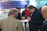 دیدار مردمی استاندار زنجان در مصلی نماز جمعه 1401/12/5