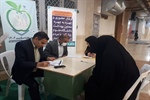دیدارچهره به چهره مدیران با مردم در محل نمازجمعه 1402/02/15