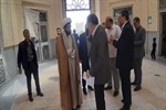 دیدار مردمی استاندار زنجان و مدیرکل بازرسی در مصلی نماز جمعه 1402/03/05