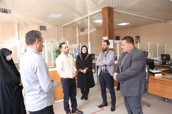 بازدید میدانی از امور مشترکین اداره آب و فاضلاب استان زنجان