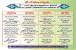 برنامه زمانبندی پاسخگویی برخط مدیران دستگاههای اجرایی استان زنجان در سامد خط 111، خرداد ماه 1404